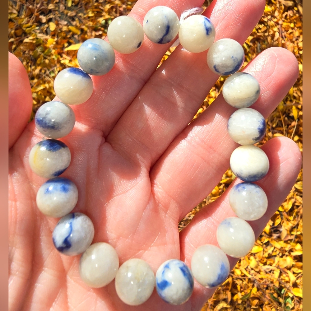 Dumortierite Quartz Bracelet